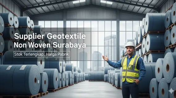 Supplier Geotextile Non Woven Surabaya | Terpercaya & Harga Distributor