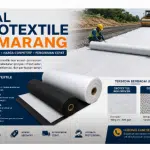 Jual Geotextile Semarang Berkualitas untuk Proyek Jalan, Drainase dan Konstruksi