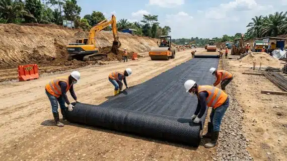 Supplier Geotextile Woven Terpercaya untuk Proyek Konstruksi Indonesia